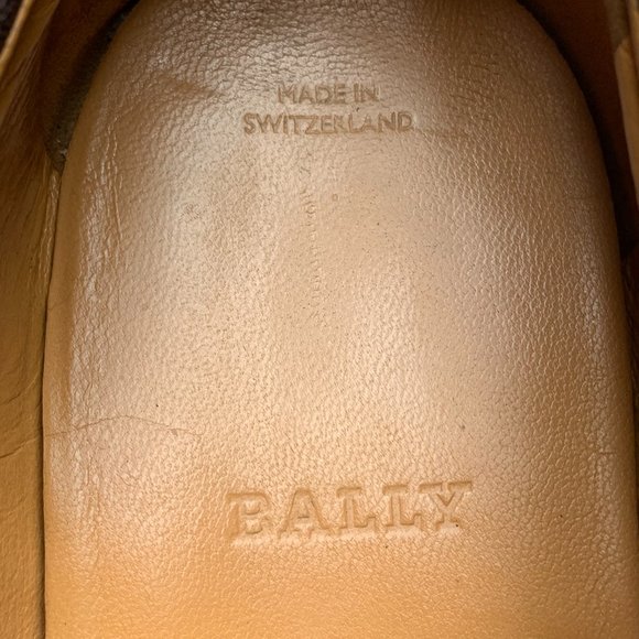 BALLY‎ Brenzo Chocolate Leather Laced Up Oxfords main image 13
